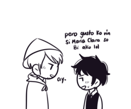 hesitant-vampire: in which Ibarra was kinda scared to confessalso bi! Ibarra because why not