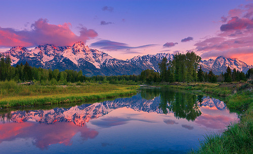 landscapelifescape:  Schwabacher Landing - Grand Teton N.P - Wyoming - USA (by ~