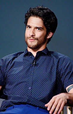 celebritiesofcolor:  Tyler Posey at the Apple Store to discuss the upcoming season of the MTV series ‘Teen Wolf’.
