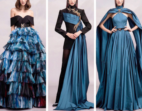 evermore-fashion:  Hussein Bazaza “Amal” Fall 2019 Haute Couture Collection