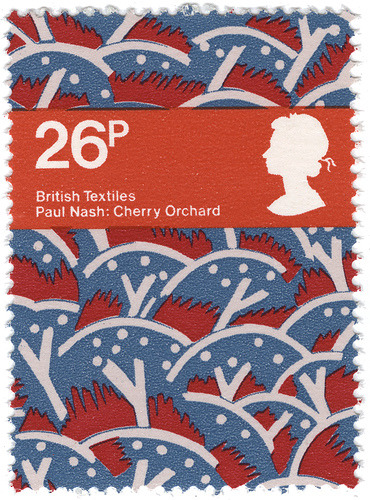I swear one of the coolest things about Britain is the stamps. (That, and the unicorn