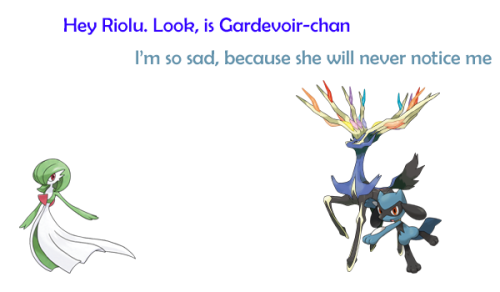 rexivaj:  taylor-thegardevoir:  rexivaj:  taylor-thegardevoir:  rexivaj:  taylor-thegardevoir:  rexivaj:  Another love story  Dang, man. Those other male Gardevoirs who never explain there gender. Sheesh those guys. I am manly though so they know I am