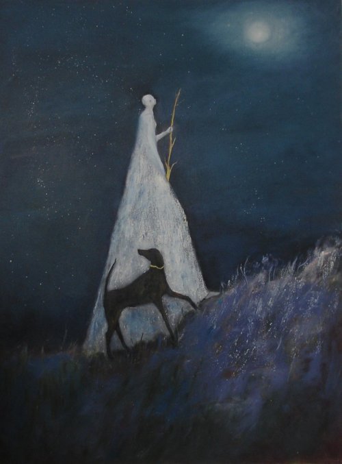 enchantedbook: “Another Night Journey" artist : Jeanie Tomanek