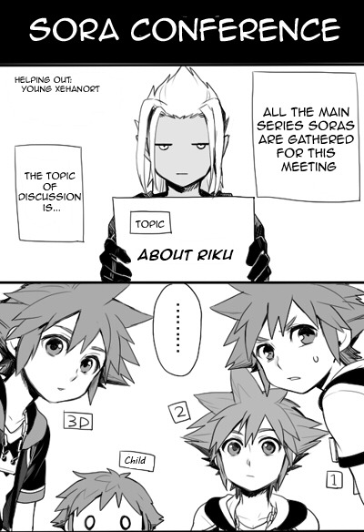 hoshinotabi:  Sora Part of RaS’s small comic they put up on pixiv the other day