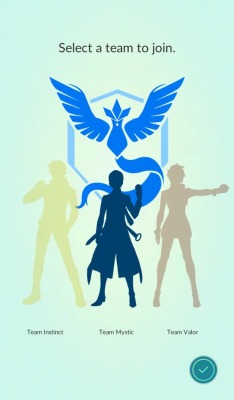 ccpokemonmaster:  Reblog this if you’re Team Mystic  Team Instinct Team Valor 