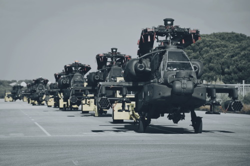 AH-64D Apache Helicopters