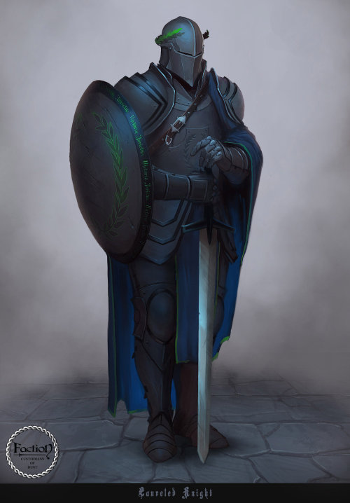 scifi-fantasy-horror: Laureled Knight  by Aleksey Bayura