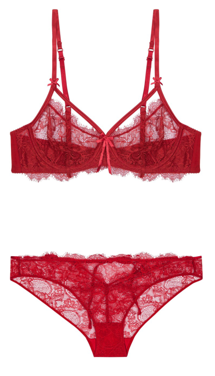 So Heidi Klum took over Elle Macpherson Intimates late last year. These are the first released piece