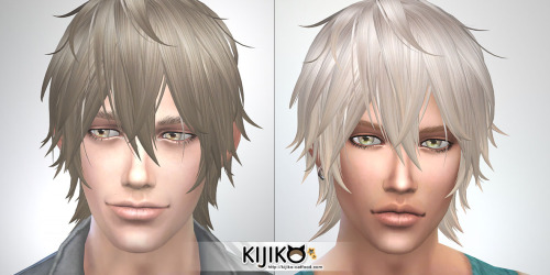 Kijiko - I converted and remade my hairstyle for The Sims 3...