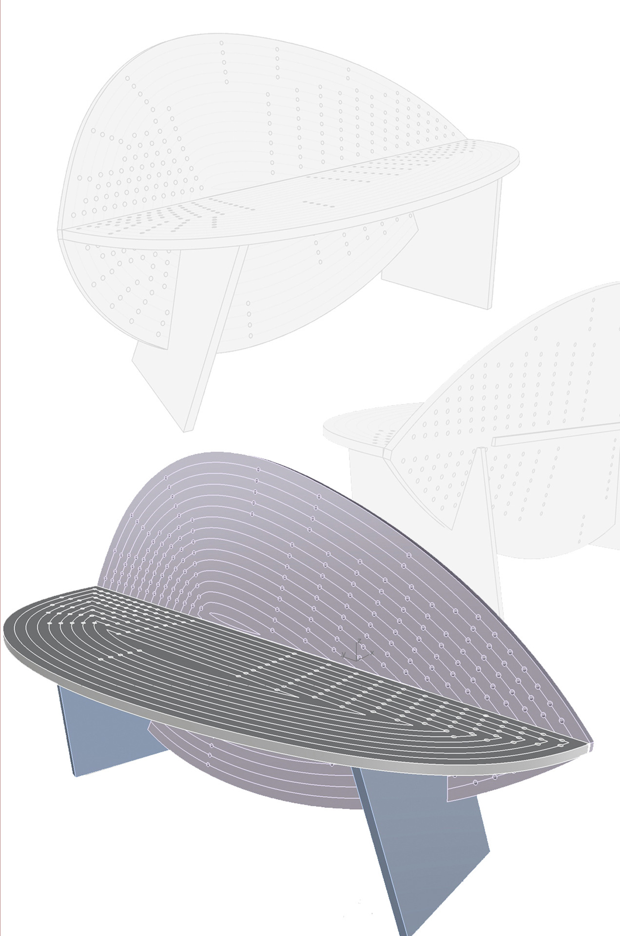 “Falling Leaves” Folly Function 2018
2018, competition submittal, with Alterarc, UAP Company, Robb Mitchell, Sabrina Rossetto
Proposal for a seating system for Socrates Sculpture Park in Long Island City, NY.