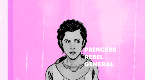 swladies:Color palette meme → anonymous asked: Leia Organa + Icy Gradient