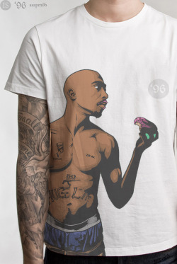 asapm0b:  Tupac t-shirt teaser, ‘96 clothingline