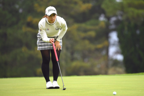 Erika Kikuchi at the Daio Paper Elleair Ladies Open 2016