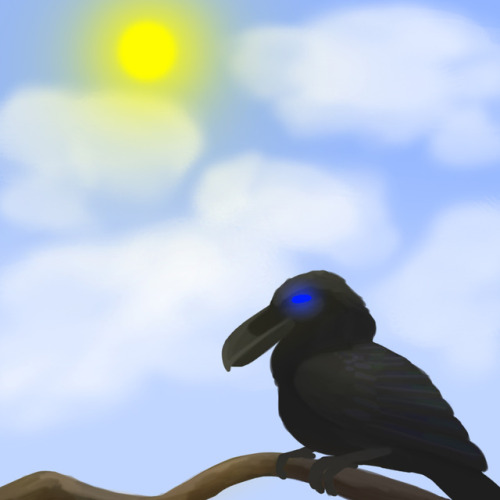 ink-the-crow:Solar Eclipse