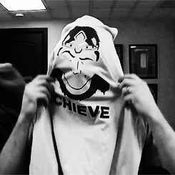 tuggeysjones:  Ryan + his achieve t-shirt     
