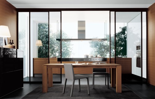 {Some lunch-time kitchen inspiration courtesy of Poliform&rsquo;s Varenna. Euro-modern can come acro