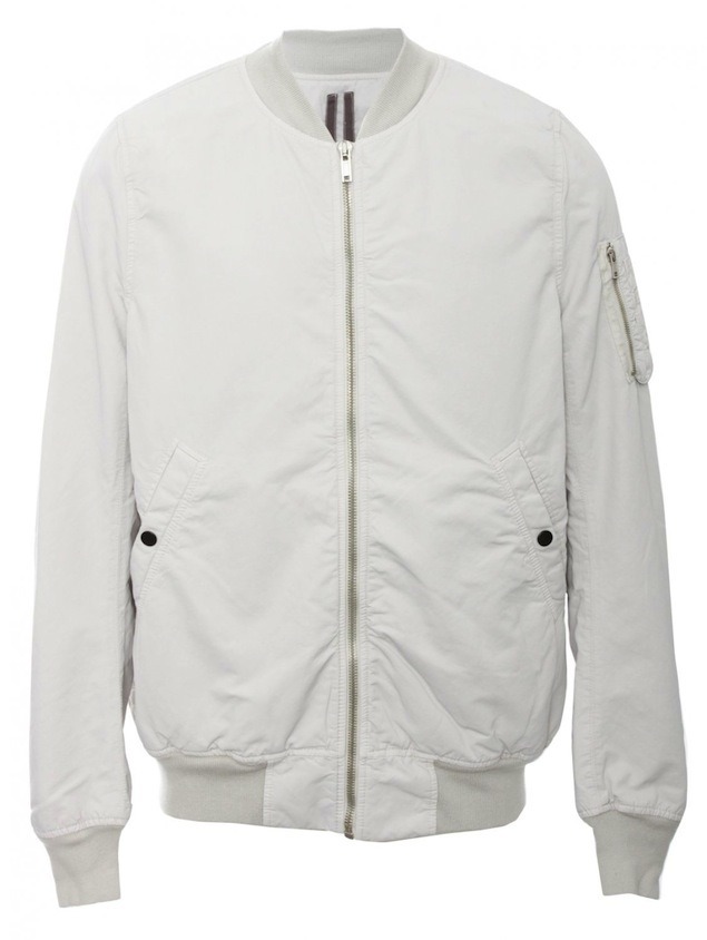 theclassyissue:  Rick Owens - DRKSHDW padded bomber jacket. 