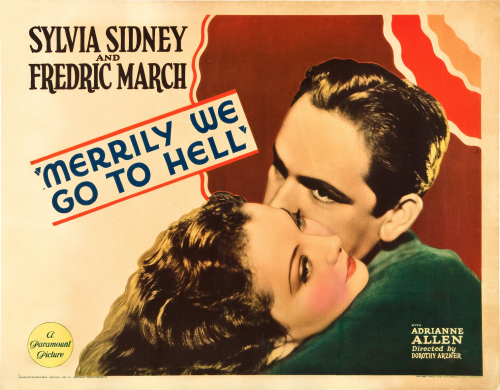 moviesiveseenandwanttoremember:Dorothy Arzner’s “Merrily We Go To Hell” June 10, 1932.