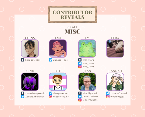 rqgzine:And now, the second half of our contributors! This is such an incredible group of creators t