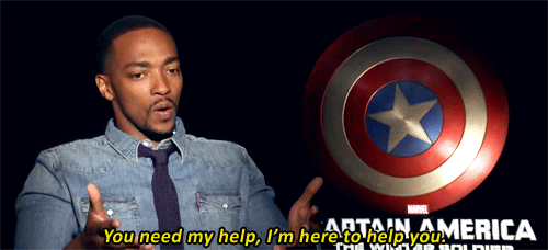 wilsonsamuel:In which Anthony Mackie tells you exactly why you should love Sam Wilson…