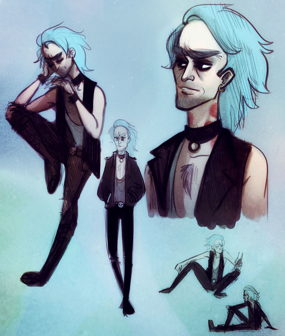 d3moira:  My hand slipped for a few hours and now I have a bunch of Rick circa the