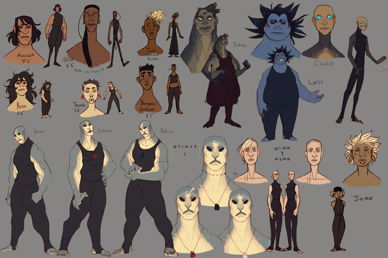 deadwooddross:ThereBasically every character I have, minus a few barely developed