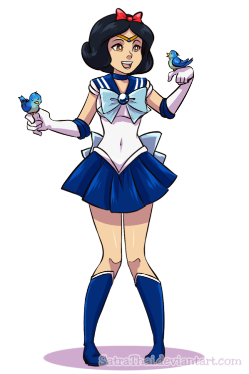 fanart-hq:SailorDisneySenshi Series by  Satra Thai