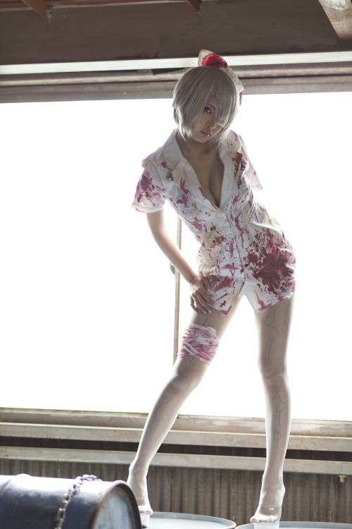 Porn Pics Silent Hills - Nurse (YURICHA) 1-16