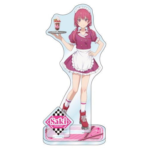 Kanojo mo Kanojo - Acrylic Stands with new illustrations (American Diner) by Granup. Release: Decemb