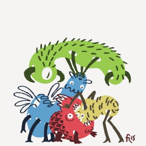 Monsterz! (More of my stuff here: instagram.com/franxurio/)