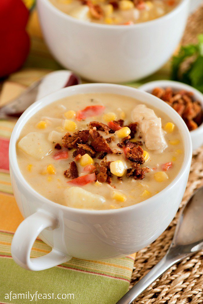 guardians-of-the-food: Chicken Corn Chowder