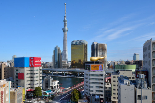 Tokyo Skytree from Asakusa (東京スカイツリー) by christinayan01 on Flickr.