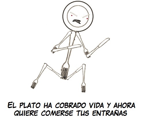 finofilipino:  boy dat escalatez cuicli.Siempre he pensado “Si pongo os cubiertos así igual estoy diciendo que me he foIIado a la madre del cocinero”. No, en realidad nunca he pensado esa mierda.