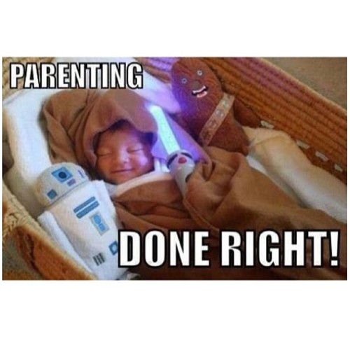 I always say I don’t think I’ll have kids…but if I do I will be this kind of parent. #awesomeparent #coolkids #starwars #amazing #cute #adorable #sweetdreams 