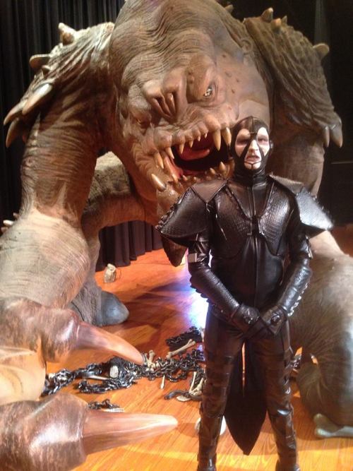 Me today. Scorpius fits in well in the SW universe. I think the rancor could easily have a new keepe