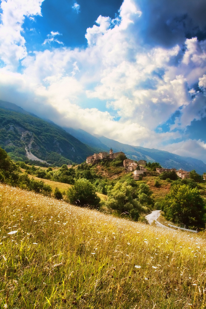 mystic-revelations:  ‘Suspended in Time’, Italy, Sant’ Eufemia a Maiella By
