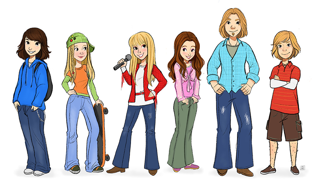 Hannah Montana 90s Anime by FlashoD on DeviantArt