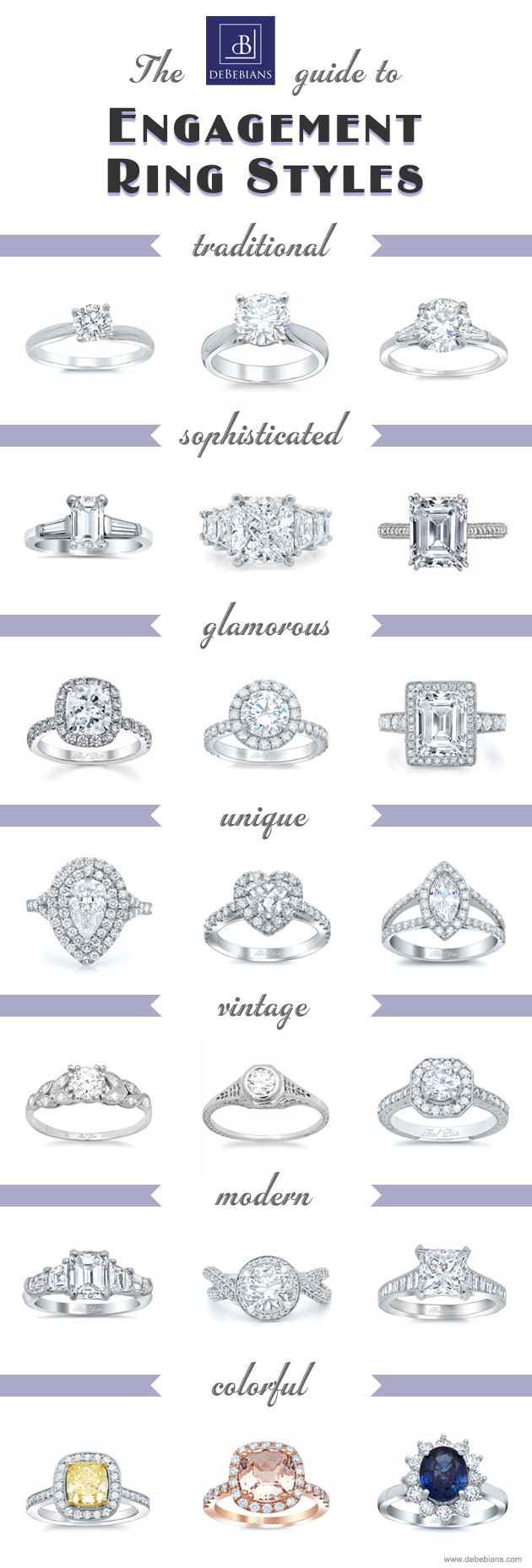 Bel Dia Collection of Engagement Rings • Find your favorite engagement ...