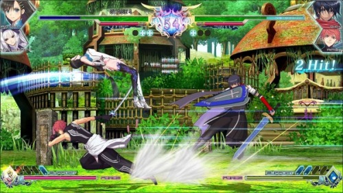 kuuderemoe:  Sega has released screenshots for Blade Arcus from Shining EX, its newly announced PlayStation 4 and PlayStation 3 versions of its Shining-themed arcade fighting game.In addition to some screenshots, also pictured is the game’s box art,