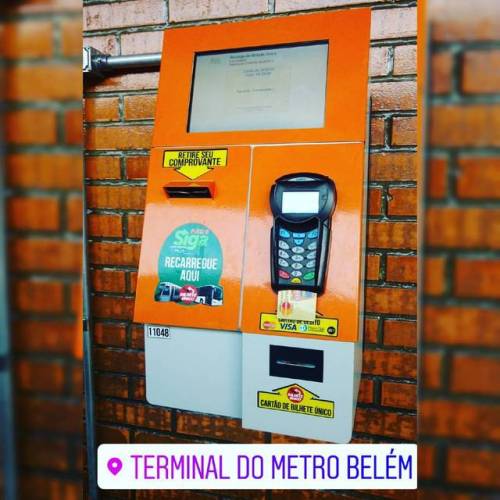 Agora tem máquina automática de recarga do #BilheteUnico nos terminais de ônibus 🚍 Até que enfim @sptrans, na torcida que o serviço já esteja disponível em todos os terminais
#MobilidadeSampa #sptrans #transportePublico #TransportePublicoSP (em...