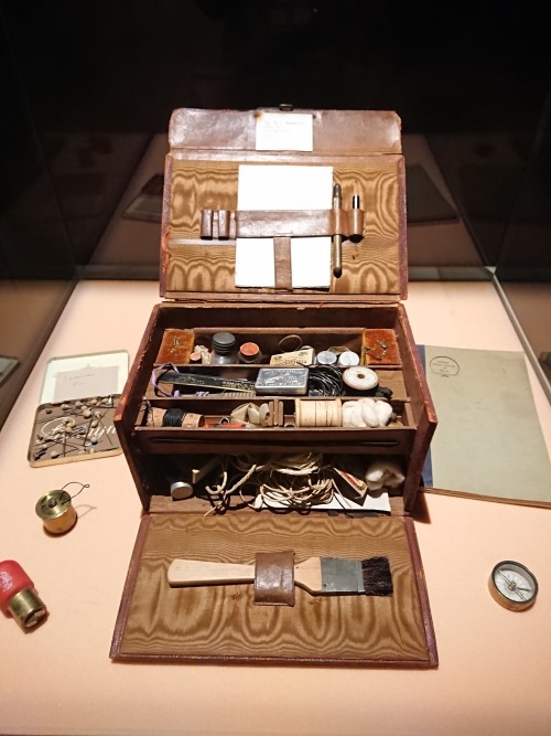 Haunting and poltergeist investigation toolkit 1920s-60s. Wellcome Collection, Euston, London, Engla