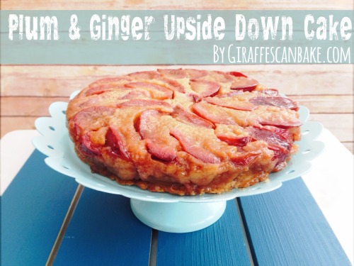 lsthatpaulrudd: Plum and Ginger Upside Down Cake A wonderfully moist and flavourful cake that’