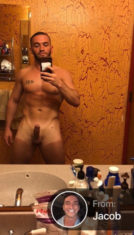 letsseewhatyougotbruh:  Jacob 👀 Look at that boy! Built head to toe and that perky cut dick 🍆😛 Someone will have quite a catch some day when they reel this one in…