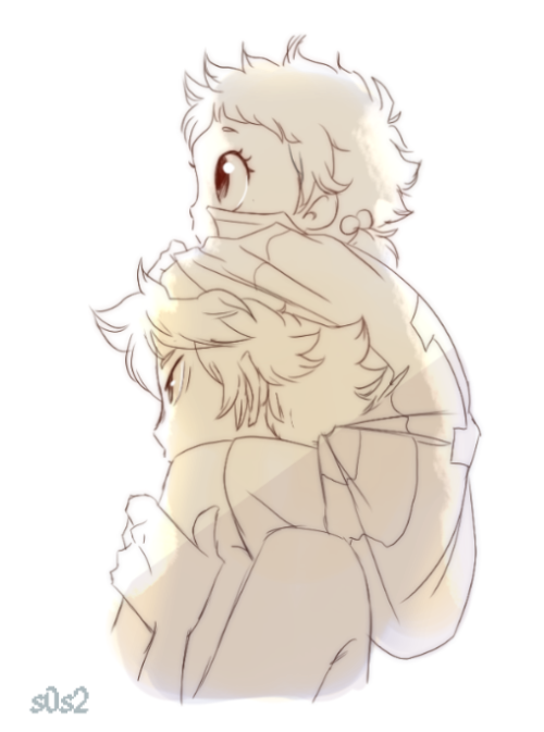 s0s2:Shoyo Hinata’s sister Natsu only has like 10 seconds of screentime in the three seasons of Haikyuu, but I’d die for her.