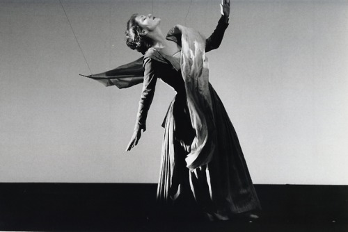 barcarole: Isabelle Huppert as Orlando at the Théâtre Vidy-Lausanne, 1993.