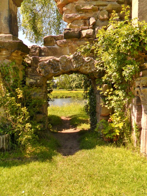 goddess-river: vwcampervan-aldridge: Greek Ruin style Garden Folly, Shugborough Hall, England All Or