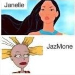 elixxxiir:  LMFAO ! #hahah @badgirljanelle #Jazmone is a #mess . #hedionda #JanelleShanks #brazilian #badgirlsclub #bgc11 #beautyandthebeast