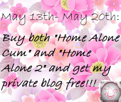 theserenitykay:  When you buy both Home alone cum and Home alone 2 you get my private blog free! Works if you’ve only bought one so far! Please send a message on AmateurPorn once you have purchased them both!&lt;3 