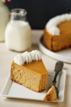 lets-just-eat:  Pumpkin Cheesecake 