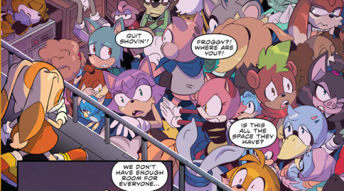 Anyone else realise Big the Cat got a throw away line in the recent IDW Sonic issue, despite not sho